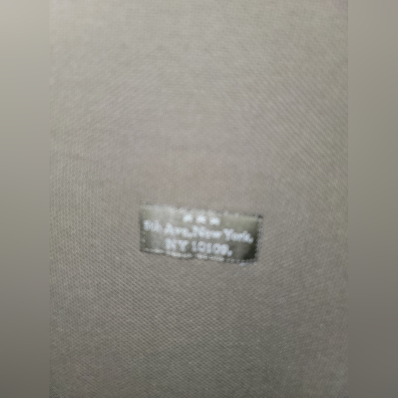 Mens zara polo olive green - Picture 5 of 5